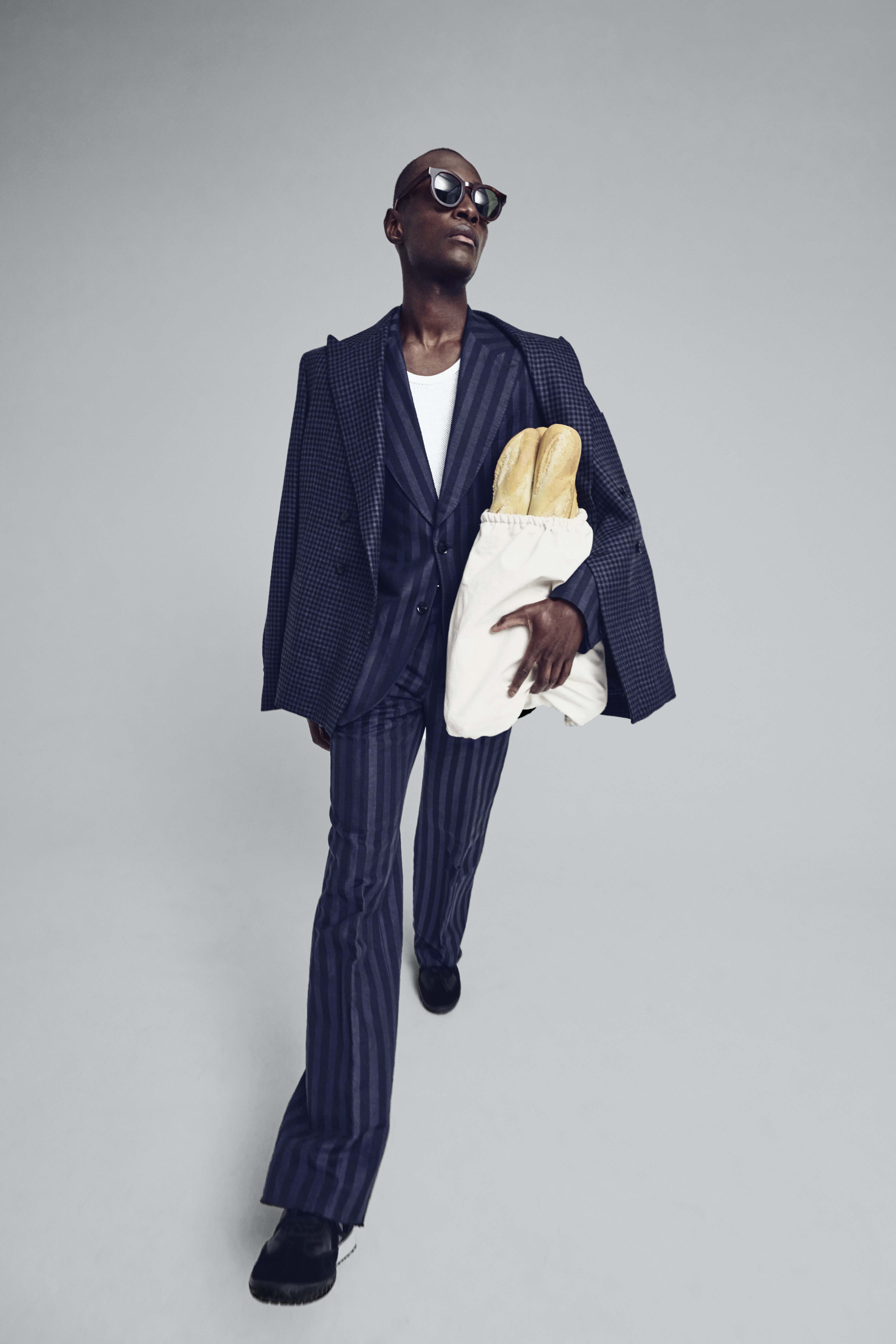 LAD striped tailoring