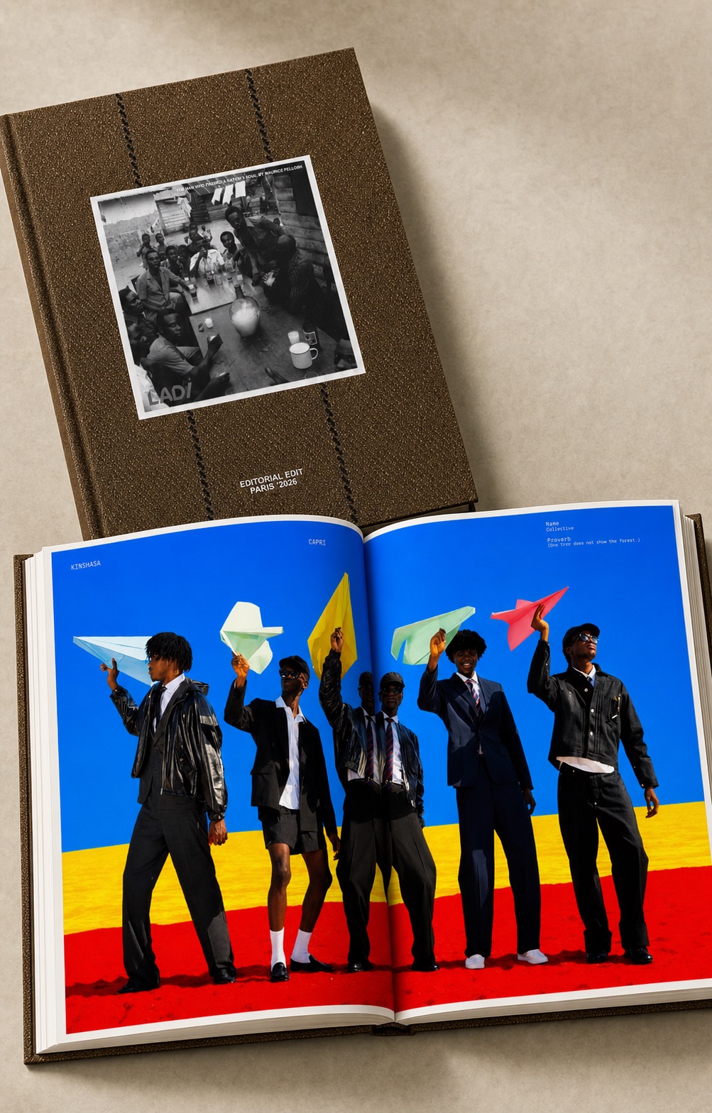 LAD Collection 01 campaign photographed in the Editorial Edit